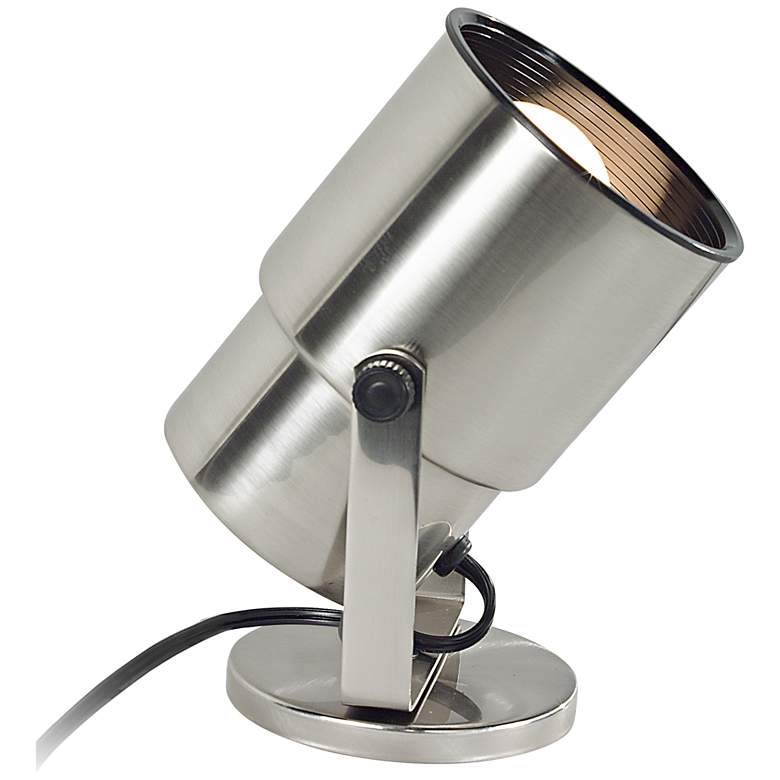 Image 3 Staccato 8" Nickel Adjustable Accent Uplights Set of 4 more views