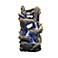 Stacked Logs 38" High LED Floor Fountain