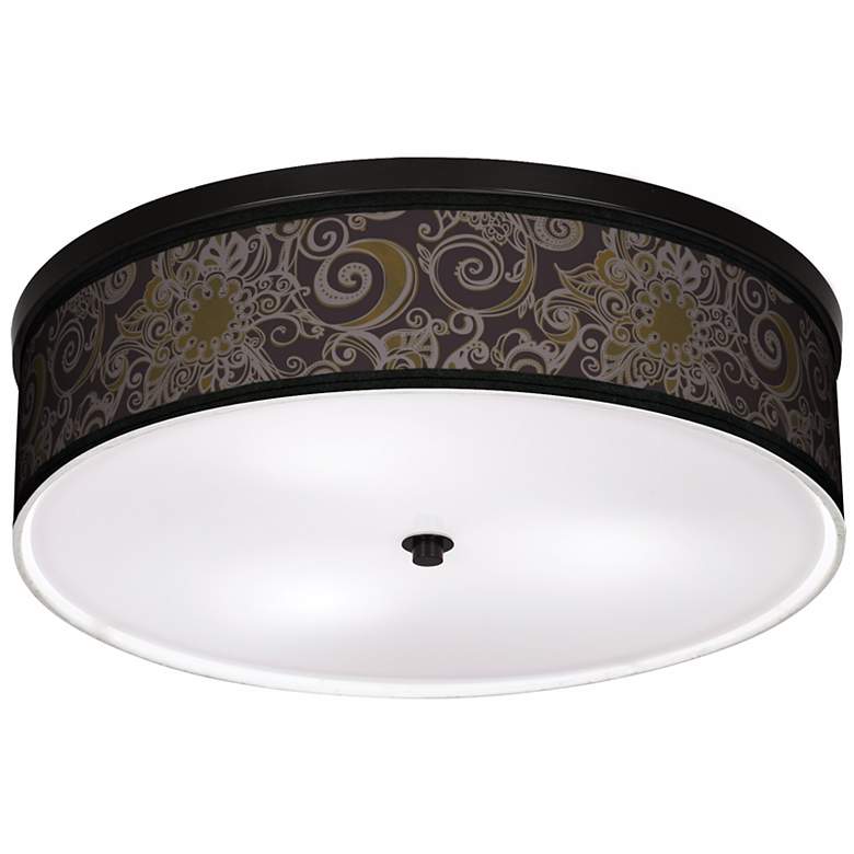 Image 1 Stacy Garcia Ornament Metal 20 1/4 inch Wide CFL Ceiling Light