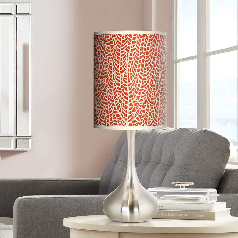 Image 1 Stacy Garcia Seafan Coral Giclee Droplet Table Lamp