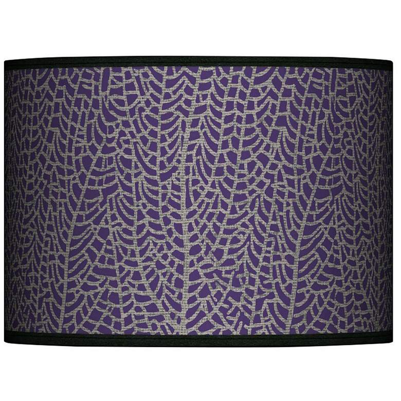 Image 1 Stacy Garcia Seafan Rich Plum Lamp Shade 13.5x13.5x10 (Spider)