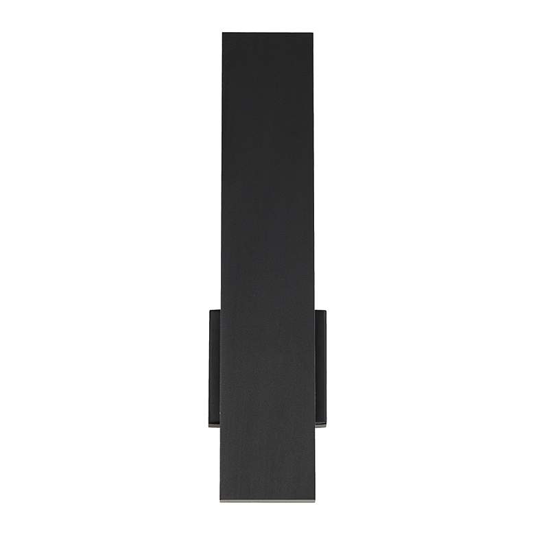 Image 3 Stag 2.5"H x 4.5"W 1-Light Outdoor Wall Light in Black more views