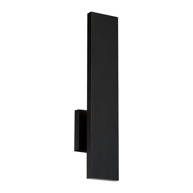Image 1 Stag 2.5"H x 4.5"W 1-Light Outdoor Wall Light in Black