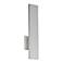 Stag 2.5"H x 4.5"W 1-Light Outdoor Wall Light in Brushed Aluminum