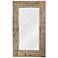 Stage II Natural Wood 24 1/2" x 38 1/2" Wall Mirror