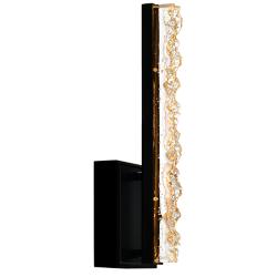 Stagger Integrated LED Black Wall Light