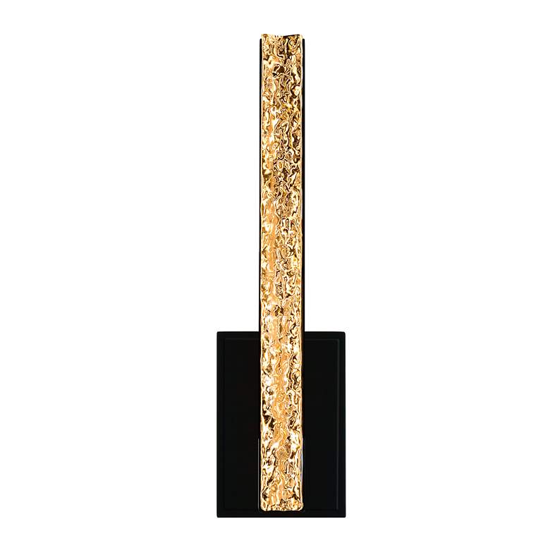 Image 3 Stagger Integrated LED Black Wall Light more views