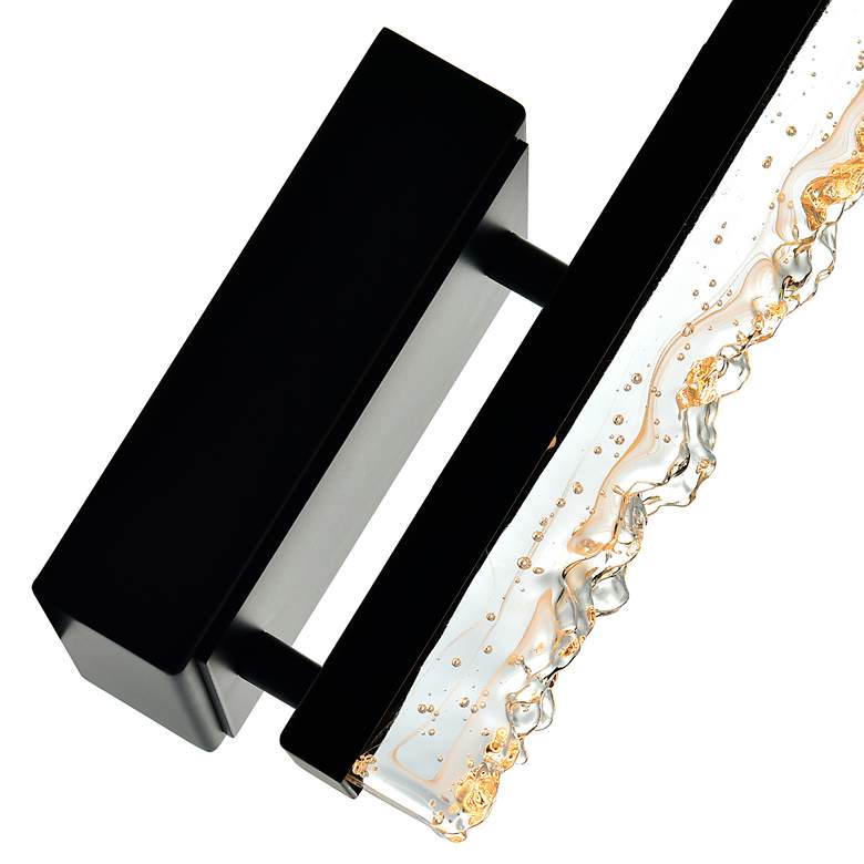 Image 4 Stagger Integrated LED Black Wall Light more views