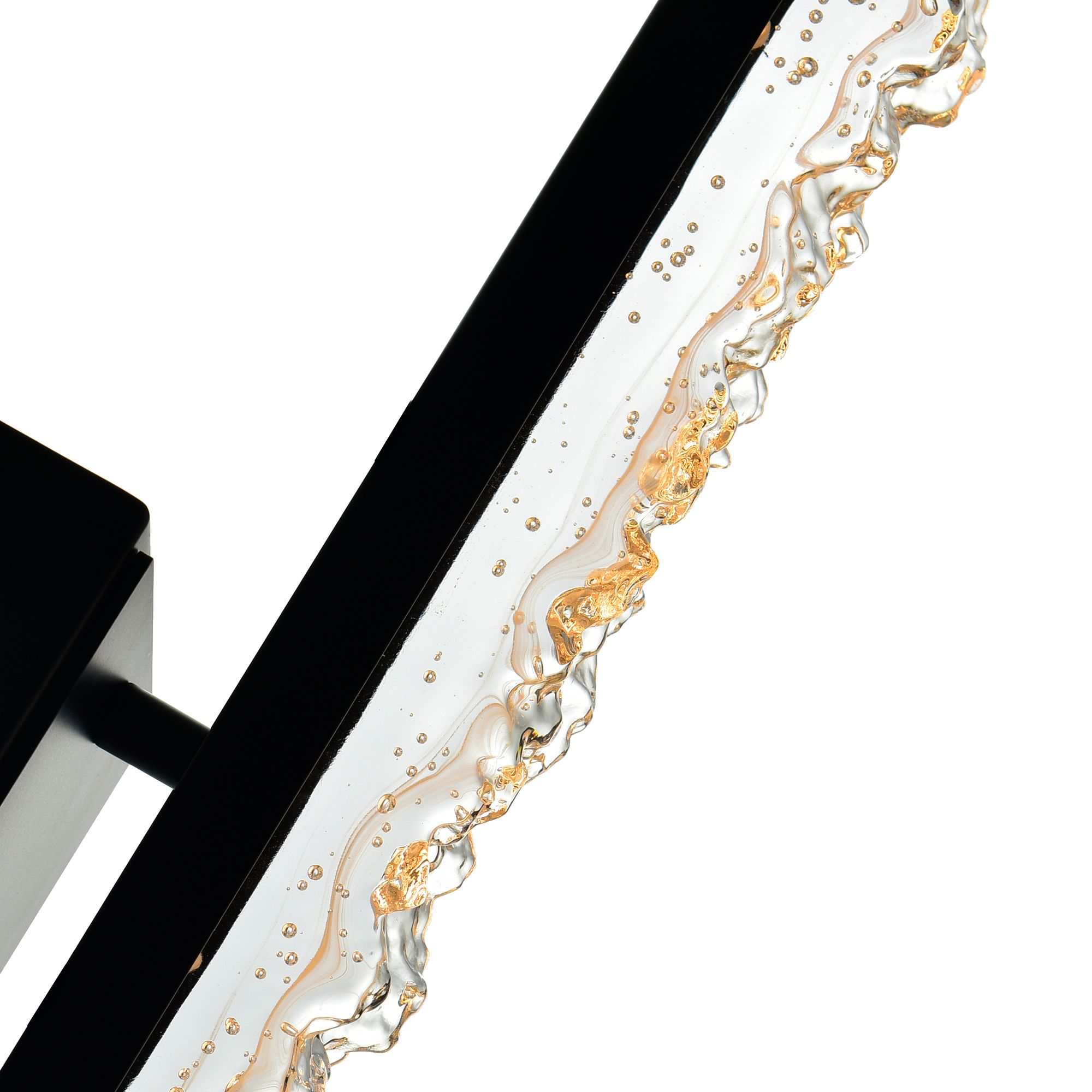 Image 5 Stagger Integrated LED Black Wall Light more views