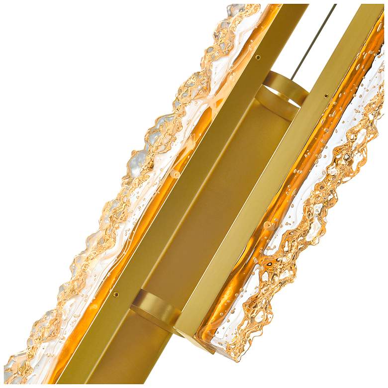 Image 6 Stagger Integrated LED Brass Mini Pendant more views