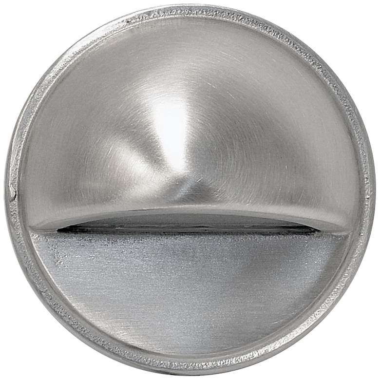 Image 1 Stainless Steel 2 3/4 inch Wide Mini Surface Dome Light