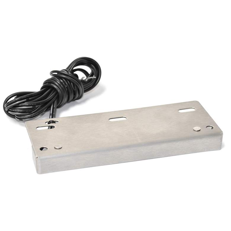 Image 1 Stainless Steel 3 3/4"W LED Landscape Ledge and Rail Light