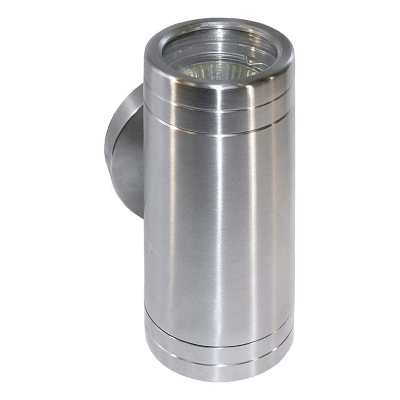 Image 1 Stainless Steel 7" High LED Up-Down Outdoor Wall Light