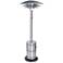 Stainless Steel 91 3/4"H Triple Dome Patio Heater