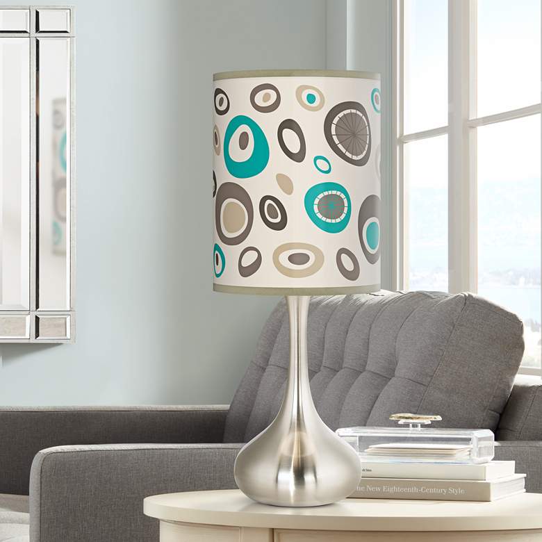 Image 1 Stammer Giclee Droplet Table Lamp