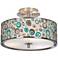 Stammer Giclee Glow 14" Wide Ceiling Light