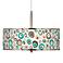 Stammer Giclee Glow 16" Wide Pendant Light