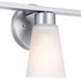 2_Stamos 22-in 3-Light Brushed Nickel Transitional Vanity Light more views