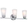 3_Stamos 22-in 3-Light Brushed Nickel Transitional Vanity Light more views