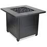 Stamped Tile Mantel 30" Wide LP Gas Fire Pit Table