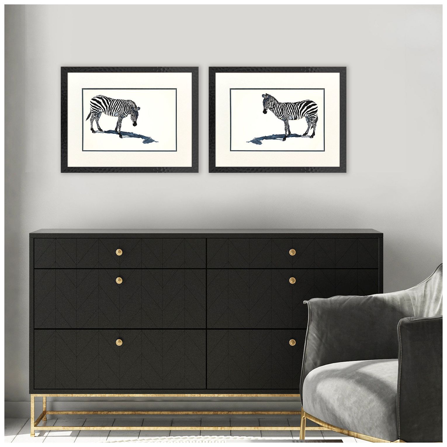 Image 5 Stand By Me 26"W x 20"H Framed Art - Set of 2 more views