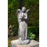 Standing Angel 37" High Trevia Graystone Outdoor Statue