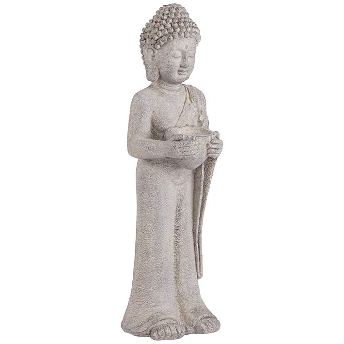 32 Bit Statue Standing Buddha Garden Statue