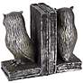 Thumbnail2 of Standing Owl Bookends Set more views