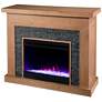 Standlon 45"W Natural Gray Electric Color Changing Fireplace