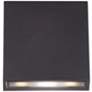 Stanford Black Finish LED Up and Down Modern Outdoor Wall Light
