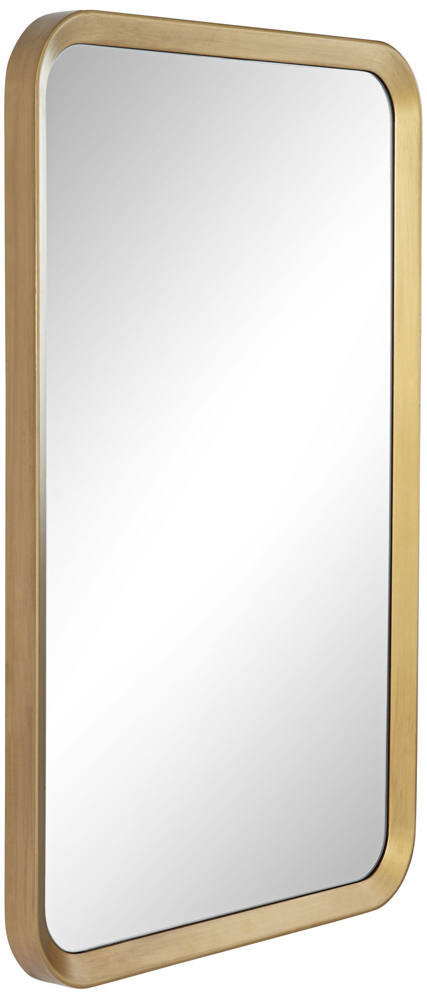 Image 6 Stanhope Gold 23 3/4" x 36" Round Edge Rectangular Wall Mirror more views