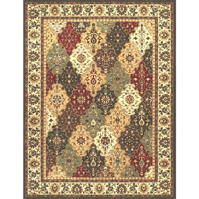 Image 1 Stanley 5&#39;2 inchx7&#39;6 inch Multi and Beige Area Rug