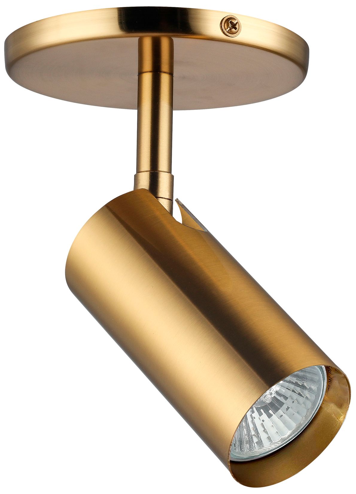 Image 2 Stanly 4.75" Wide 1 Light Aged Brass Spotlight more views