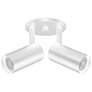 1_Stanly 7.25" High 2-Light Matte White Finish Spotlight