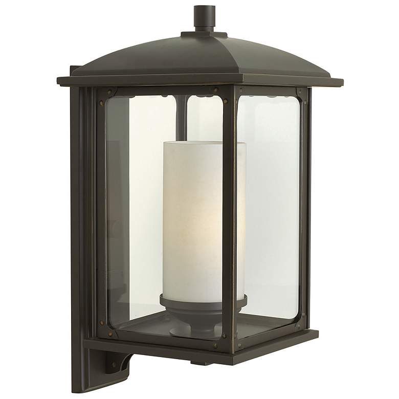 Image 1 Stanton 21 1/4 inch High Oil Rubbed Bronze Outdoor Wall Light