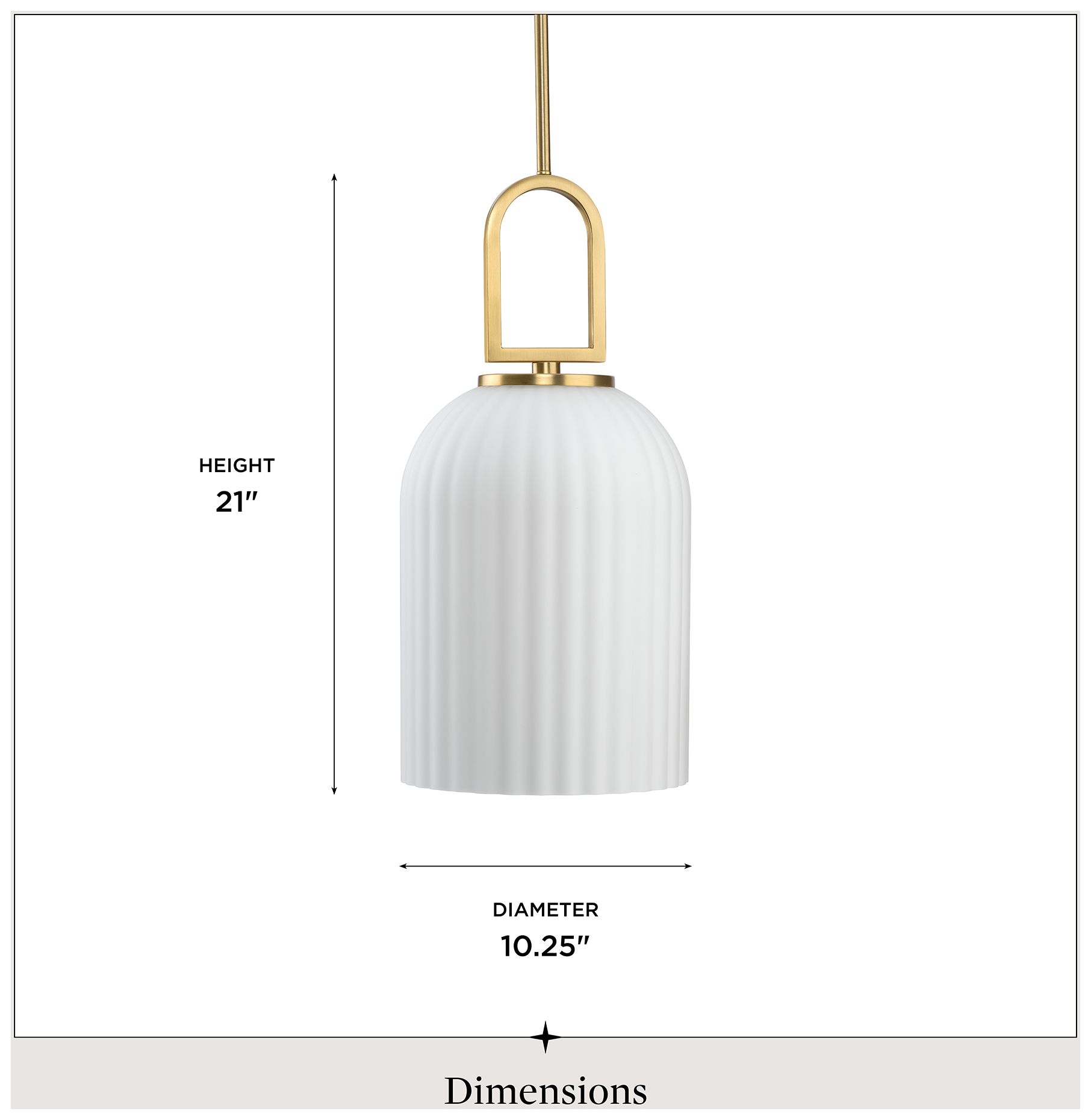 Image 5 Stanza Collection One-Light Pendant Light more views