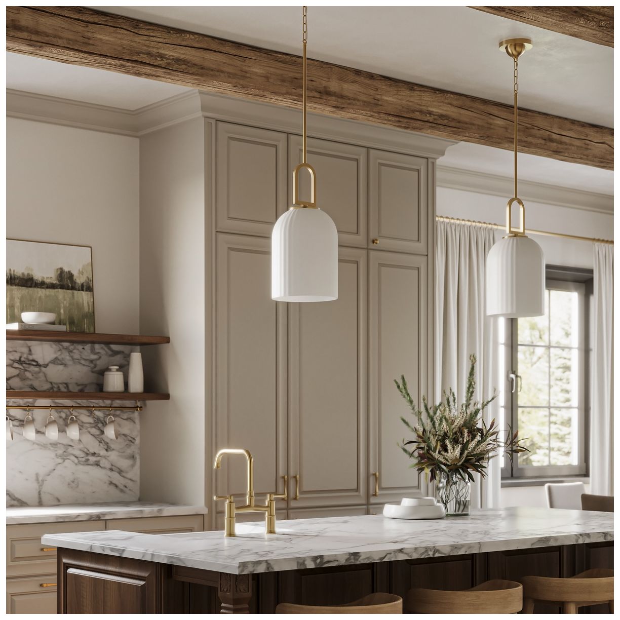 Image 6 Stanza Collection One-Light Pendant Light more views