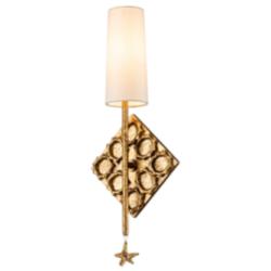 Star 1 Light Gold Sconce