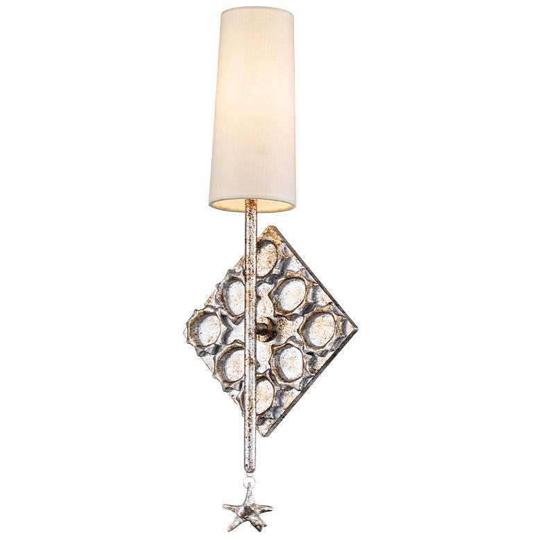 Image 1 Star 1 Light Silver Sconce