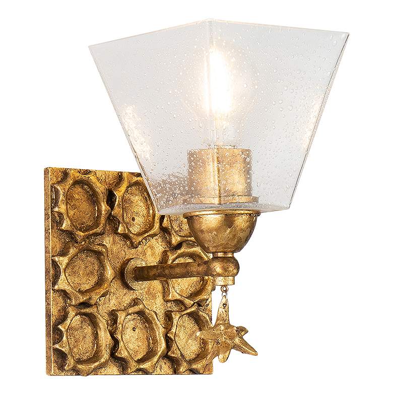Image 1 Star 1-Light Wall Sconce In Gold