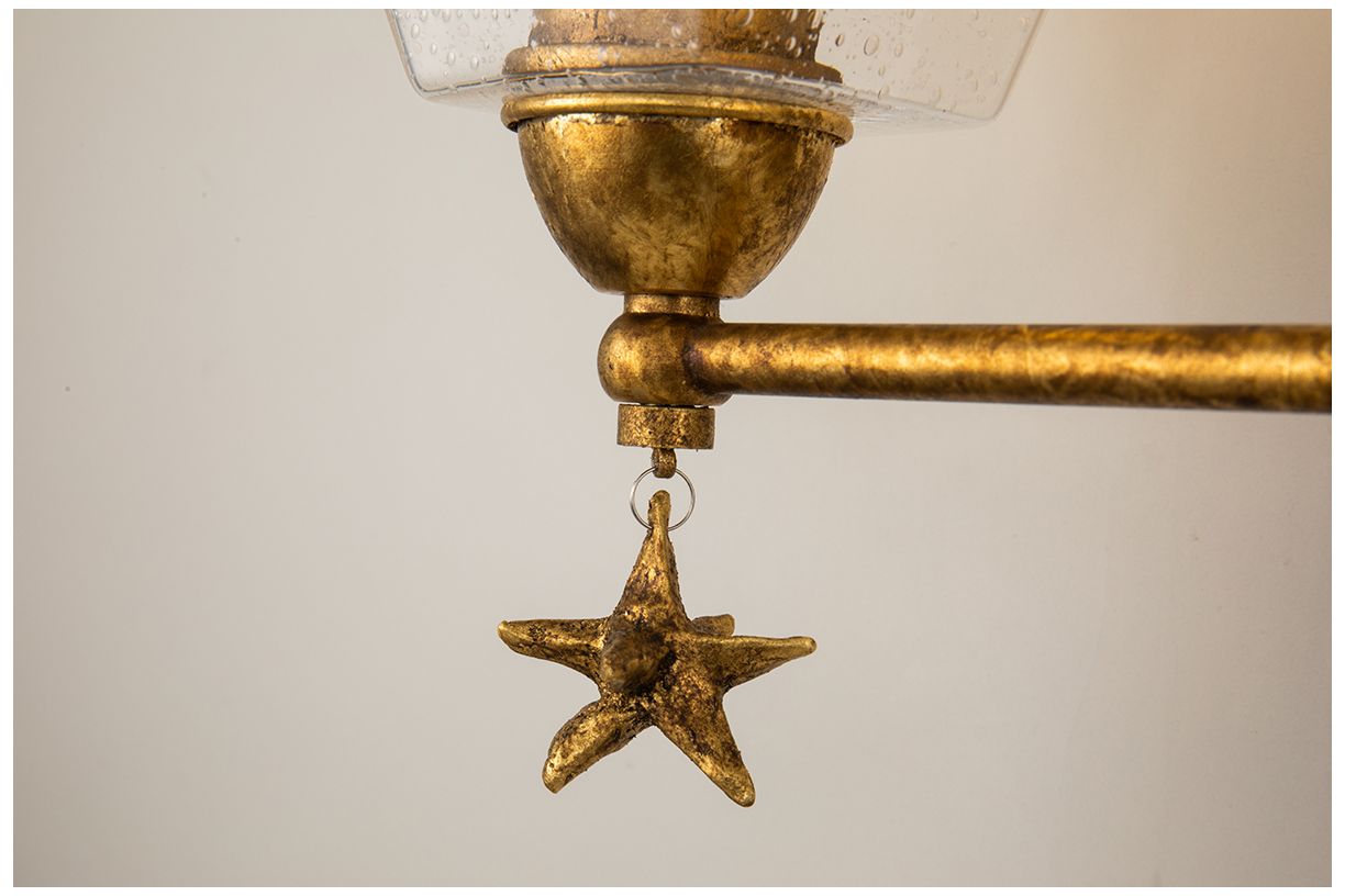Image 2 Star 3 Light Bath Vanity In Gold more views