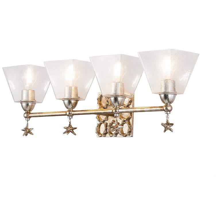 Image 1 Star 4 Light Bath Bar in Silver