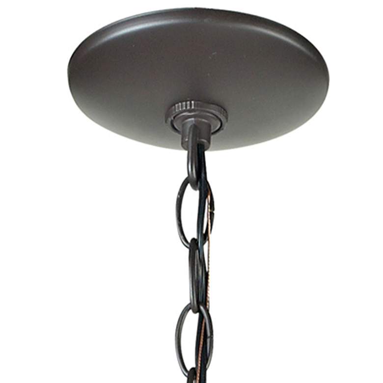 Image 4 Star 9" Wide Oil-Rubbed Bronze Mini Pendant more views
