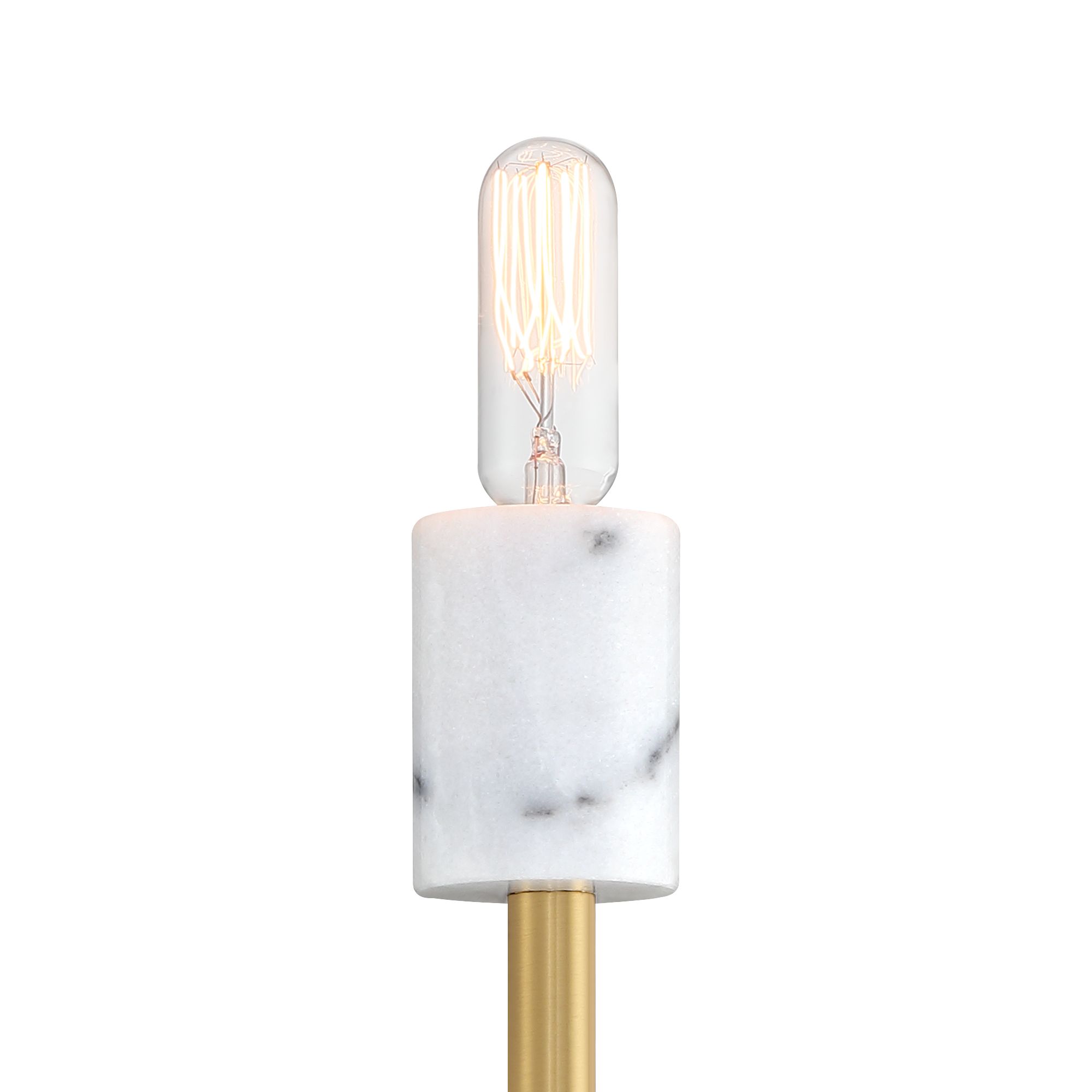 Image 6 Star Dust 5.25 in. 1-Light Brushed Gold Wall Sconce Light more views