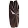 Star Facet 23 3/4" High Bronze Ceramic Decorative Vase