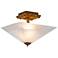 Star Gold Flush Mount