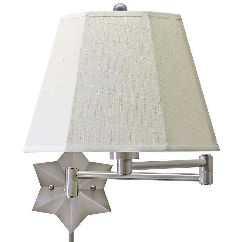 Image 1 Star of the Show Plug-In Swing Arm Wall Lamp