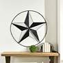 6_Star Perimeter 36"W x 36"H Hand Made Metal Wall Art Sculpture more views