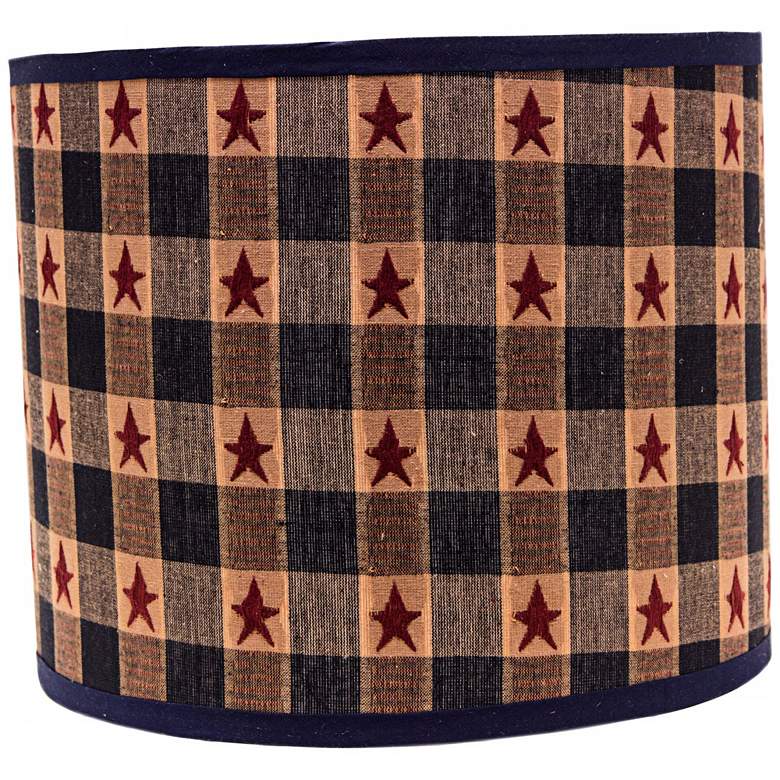 Image 1 Star Spangled 12x12x10 Drum Shade (Spider)