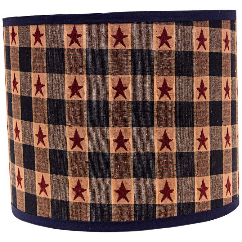 Image 1 Star Spangled 14x14x11 Drum Shade (Spider)